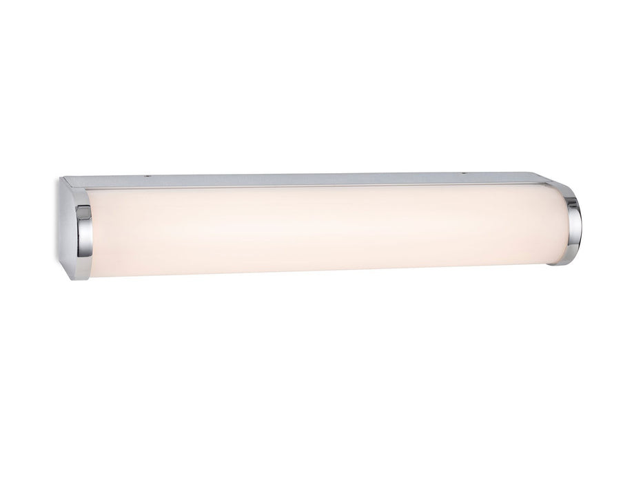 Bravo LED Wall Light - 300mm - Chrome with Opal White Polycarbonate Diffuser