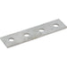 Channel Support Bracket Flat Straight 4 Hole Hot Dipped Galvanised [Pack=4]