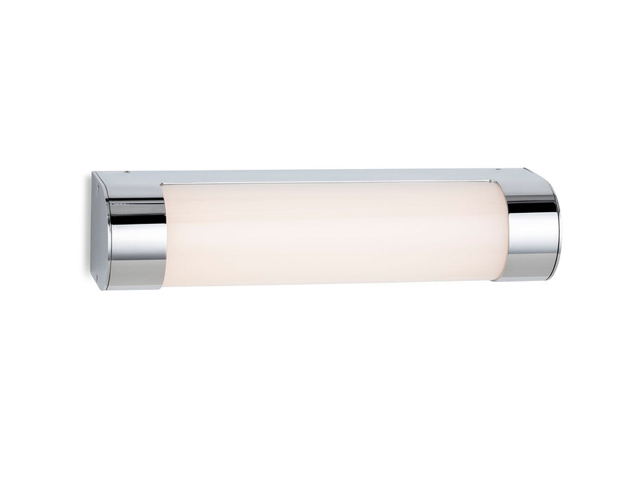 Lima LED Wall Light - 300mm - Chrome with Opal White Polycarbonate Diffuser