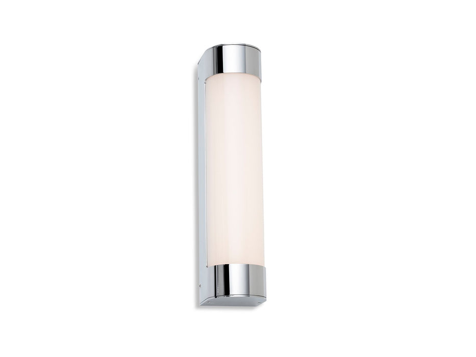 Lima LED Wall Light - 300mm - Chrome with Opal White Polycarbonate Diffuser