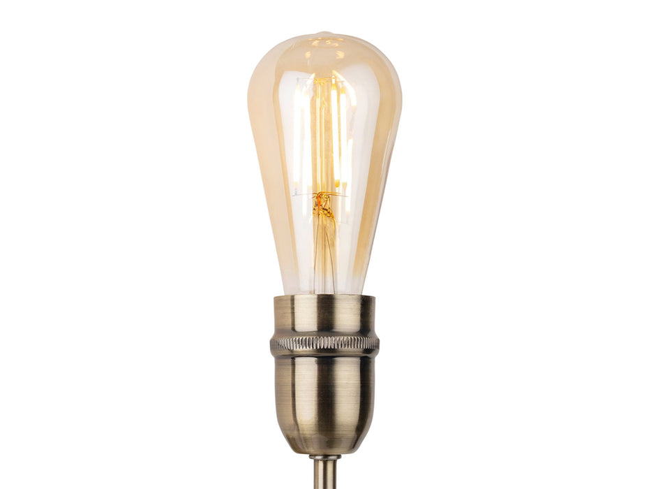 Leon 2 Light Wall - Antique Brass