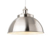 Genoa Pendant - Brushed Steel 