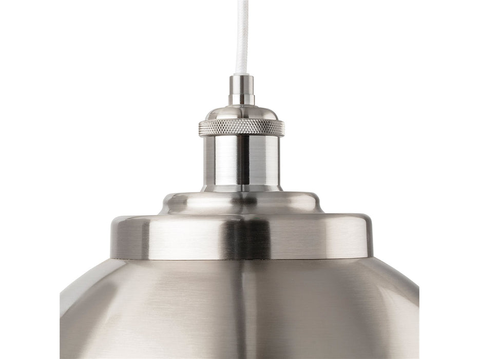 Genoa Pendant - Brushed Steel