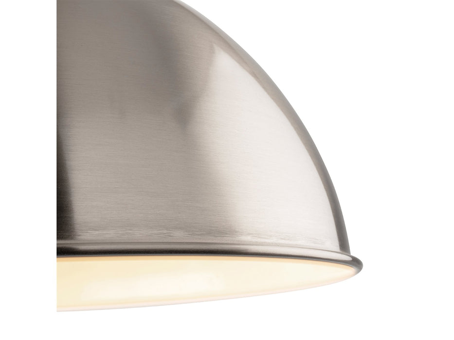 Genoa Pendant - Brushed Steel