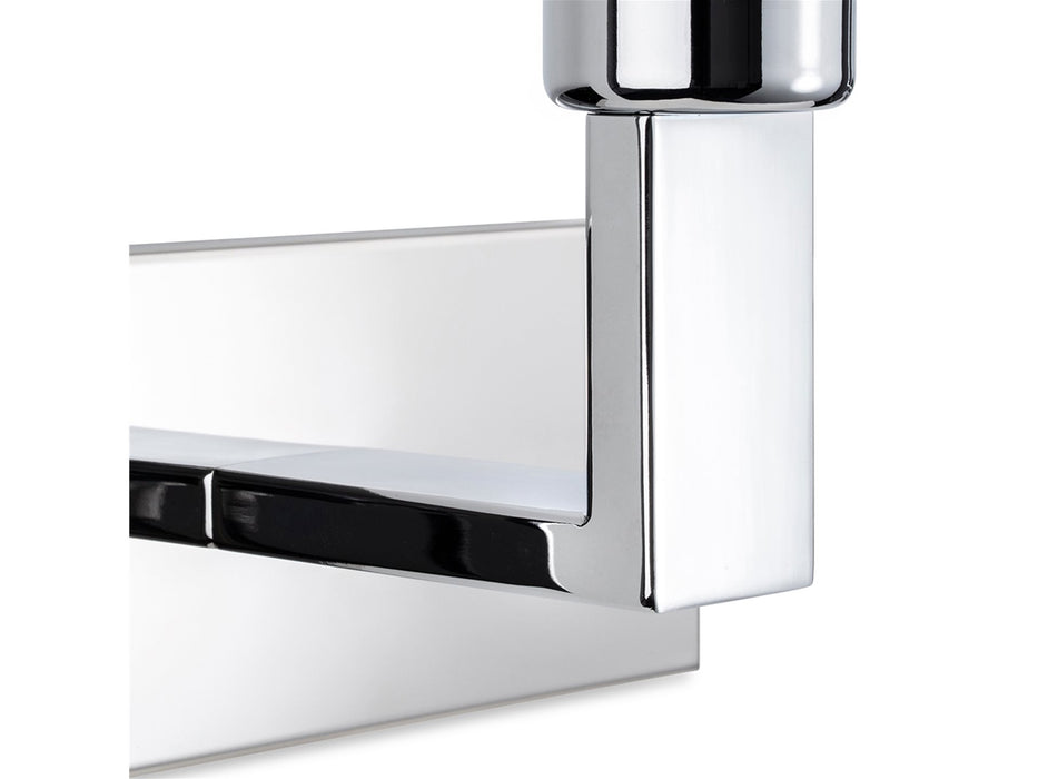 Webster Single Wall - Chrome with Cream Shade