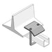 Channel U Bolt Beam Clamp for 41 x 82mm Bright Zinc Plated