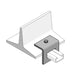 Channel Window Bracket for 41 x 21mm Hot Dipped Galvanised C/W Cone Point Bolt