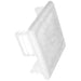 Channel Support End Cap White for 41 x 41mm Profile [Pack=20]