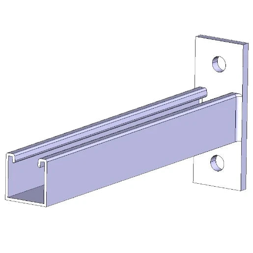 Channel Support Cantilever Arm 41 x 41mm 300mm Projection Hot Dipped Galvanised