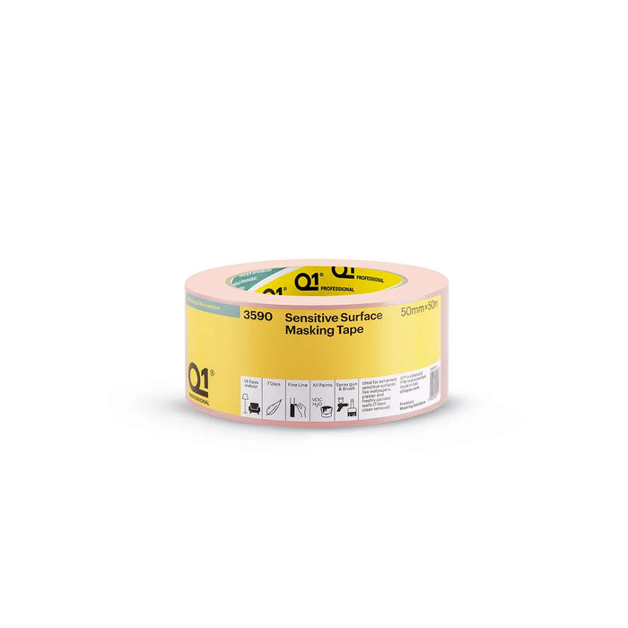 50mm Q1 Sensitive Surface Masking Tape