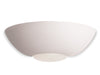 Ceramic Wall Light - Unglazed - Domed - 300mm