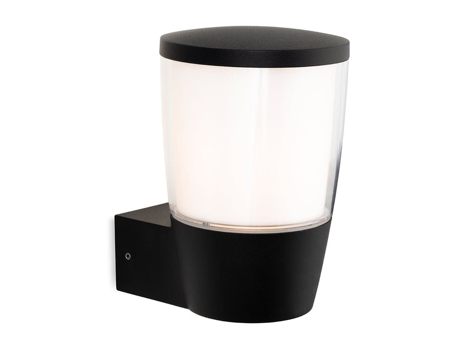 Forbes Wall Light - Black with Duplex Polycarbonate Diffuser