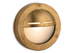 Nautic Bulkhead - Brass with Frosted Glass