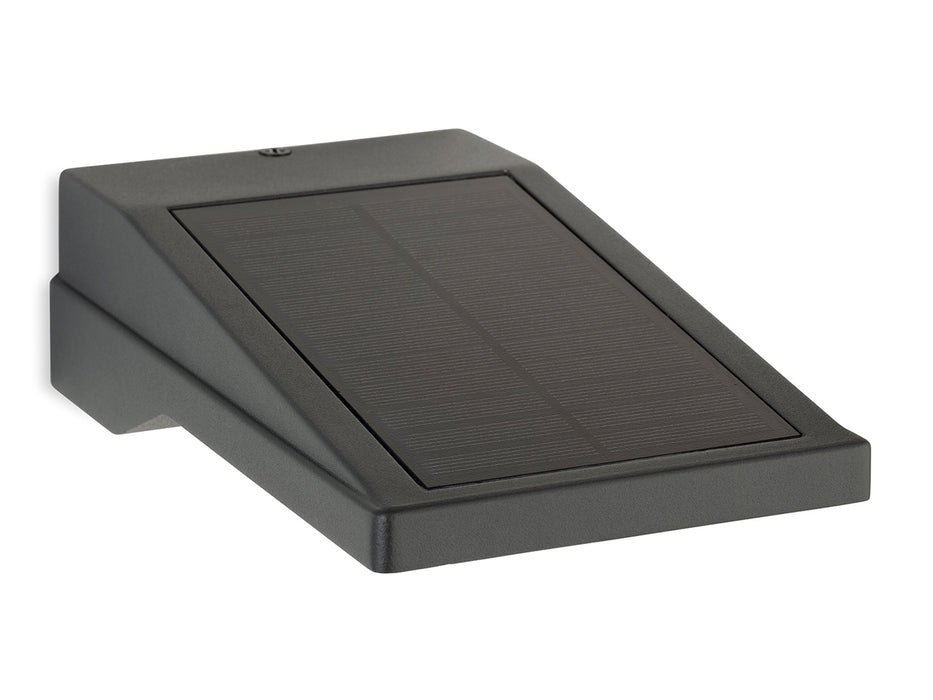 Cyrus LED Solar Wall Light with PIR - Graphite