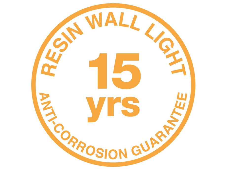 Shine LED Resin Wall & Step Light - Graphite