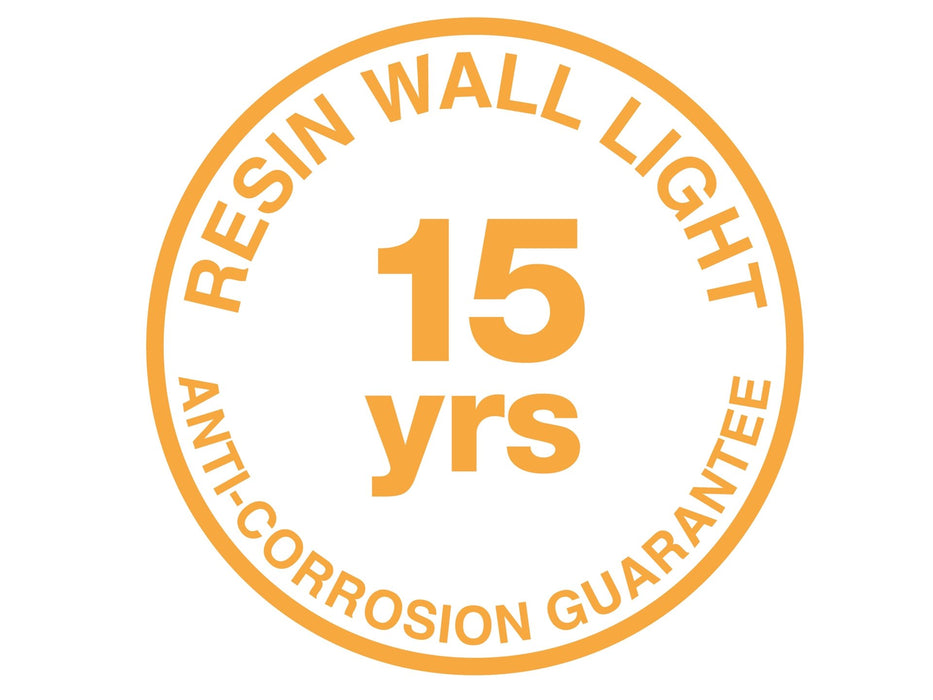 Shine LED Resin Wall & Step Light - Graphite