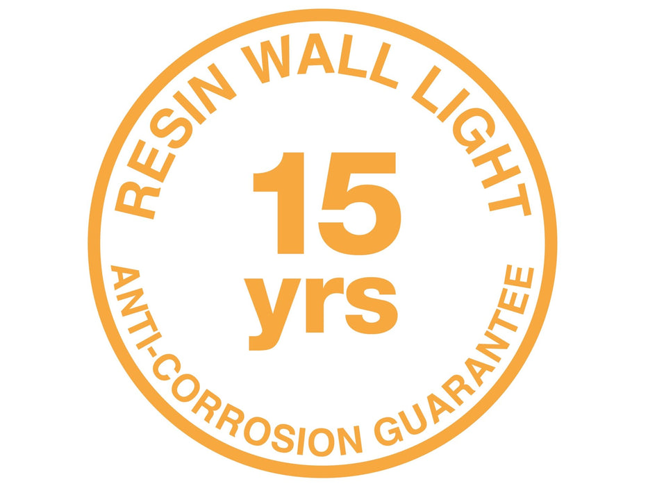 Midas LED Resin 2 Light Wall - Graphite