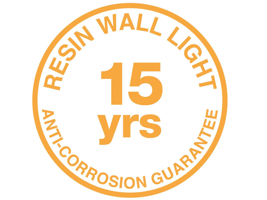 Ravel LED Resin 2 Light Wall - Black