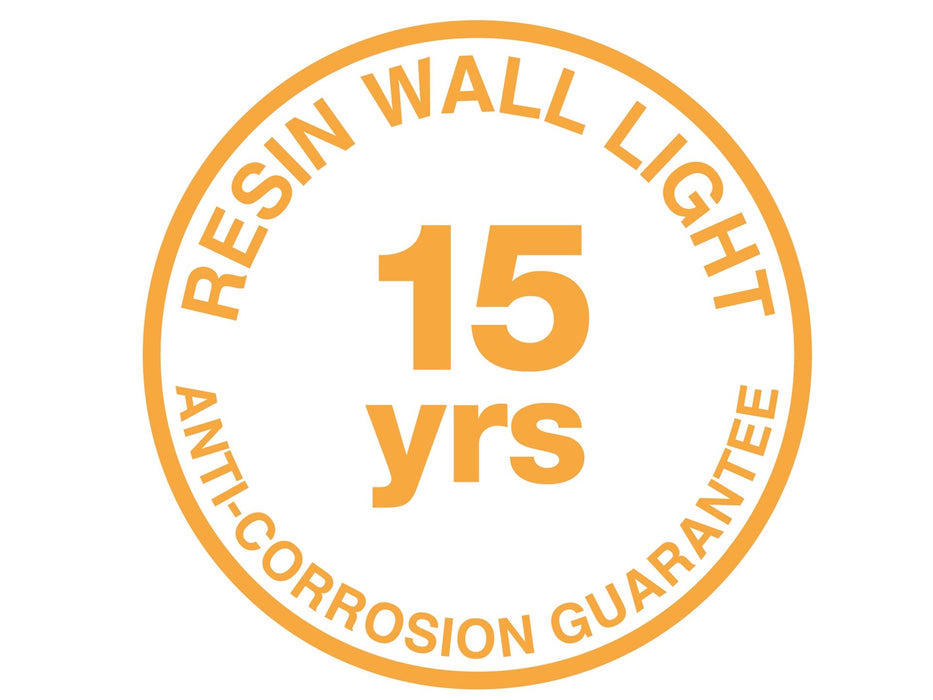 Duke Resin 2 Light Wall - Graphite