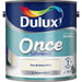 2.5L Dulux Once Satinwood Pure Brilliant White