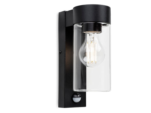 Zara Wall Light with PIR - Black