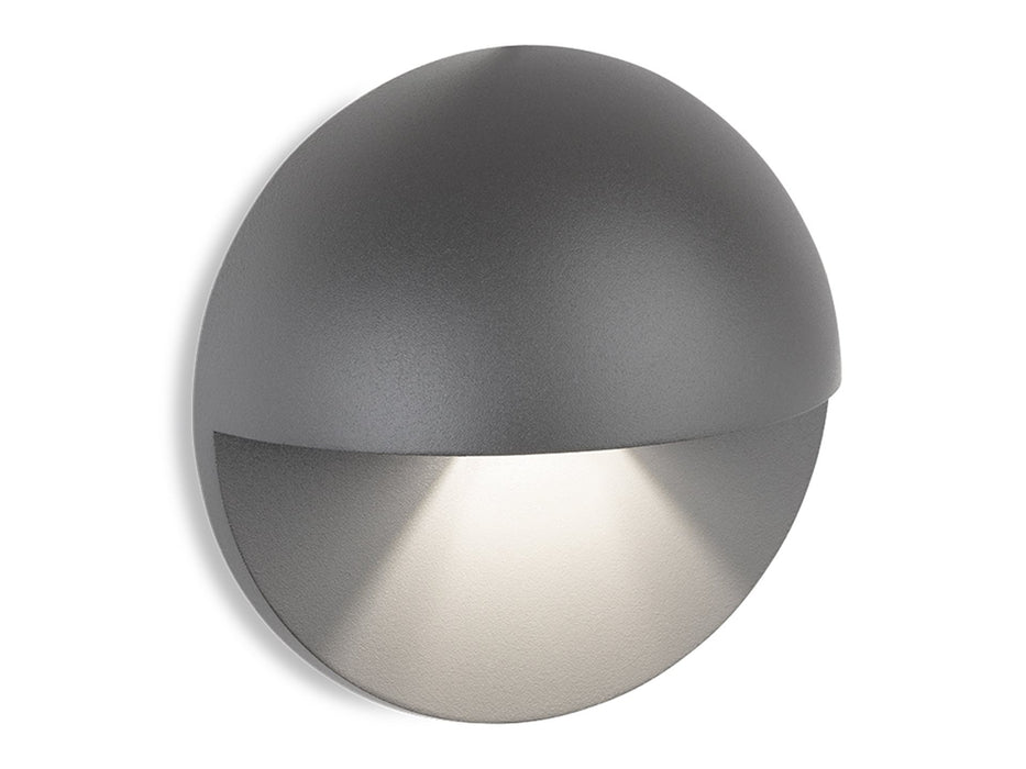 Perth LED Wall & Step Light - Graphite