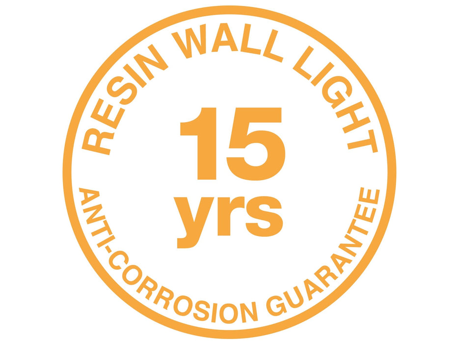 Kuga LED Resin 2 Light Wall - Graphite