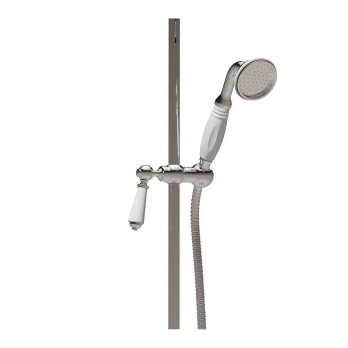 Hurlingham Hand Shower & Diverter On Slider Rail