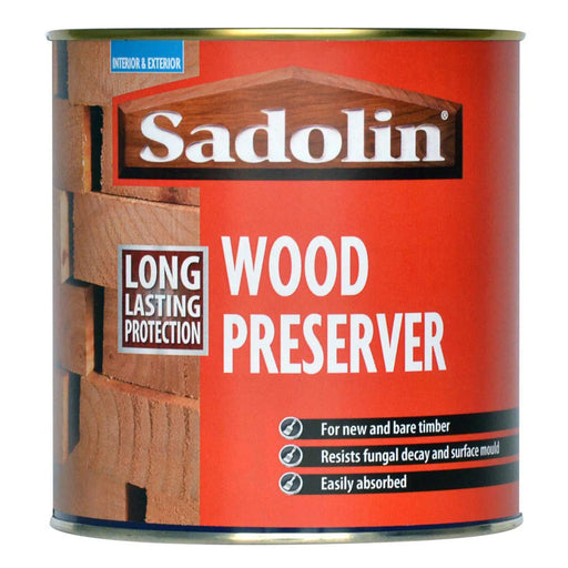  2.5L Sadolin Quick Drying Wood Preserver Clear