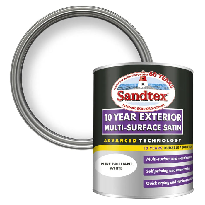 Sandtex 10 Year Multi-Surface Satin