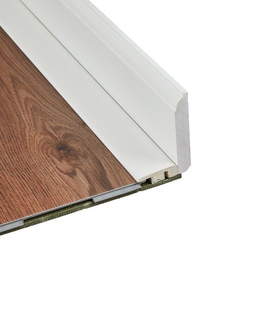 Wood & Laminate Flooring - Cloudy White Oak EvoCore End Profile