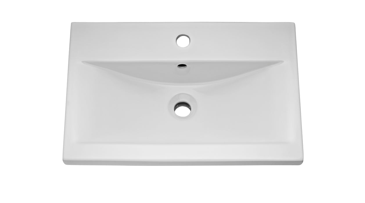 600mm Mid Edge Basin