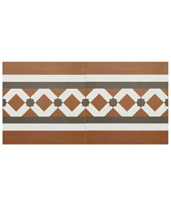 Statements™ Henley™ Warm Border Tile