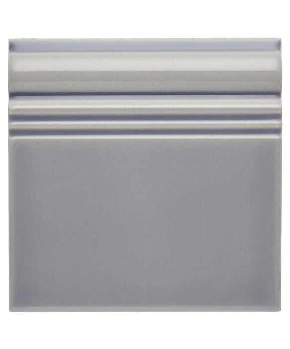 Minton Hollins Roker Sea Mist Skirting Tile