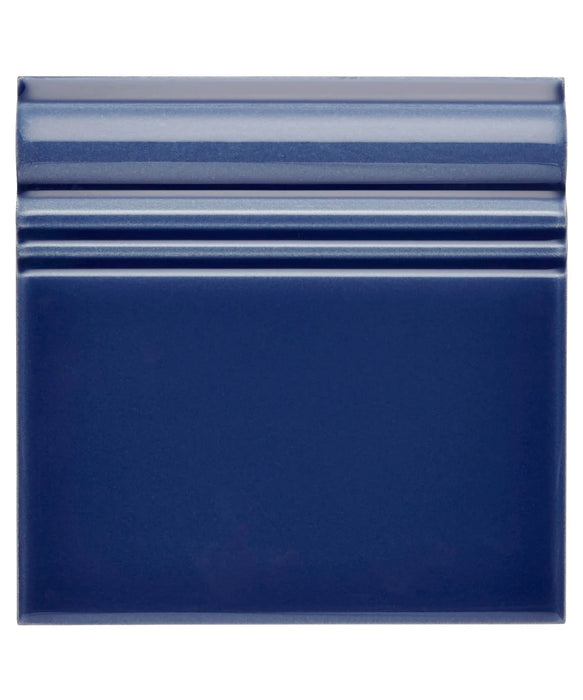 Minton Hollins Roker Scuba Blue Skirting Tile