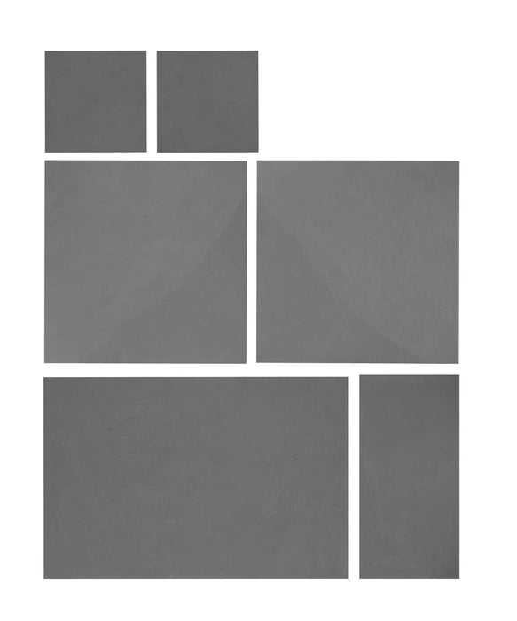 Box of Piscola™ Grey Modular Slate Tile