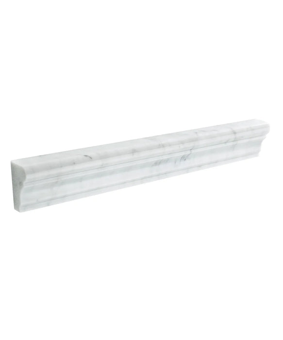 Carrara Profile Trim Polished Marble Capping