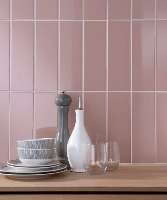 Linear Rose Gloss Tile