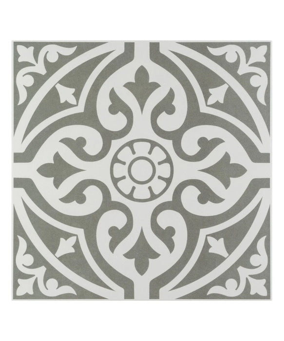 Victoria Grey Tile (33cm x 33cm)