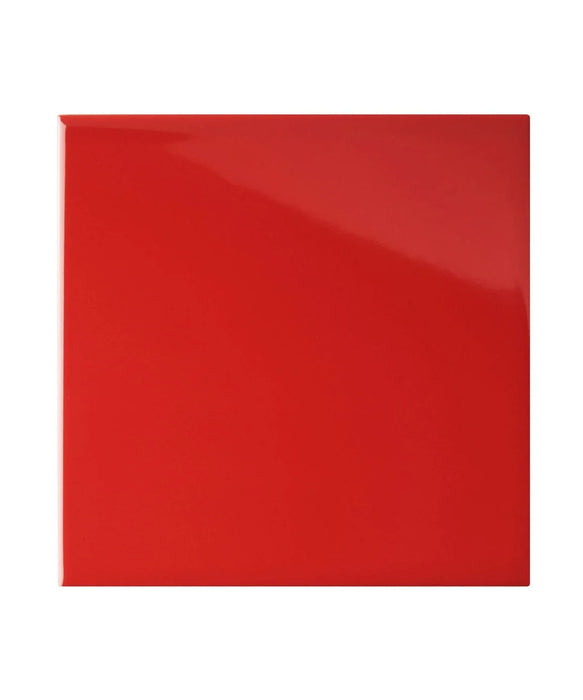 Matrix® Red Gloss Tile (14.8cm x 14.8cm)