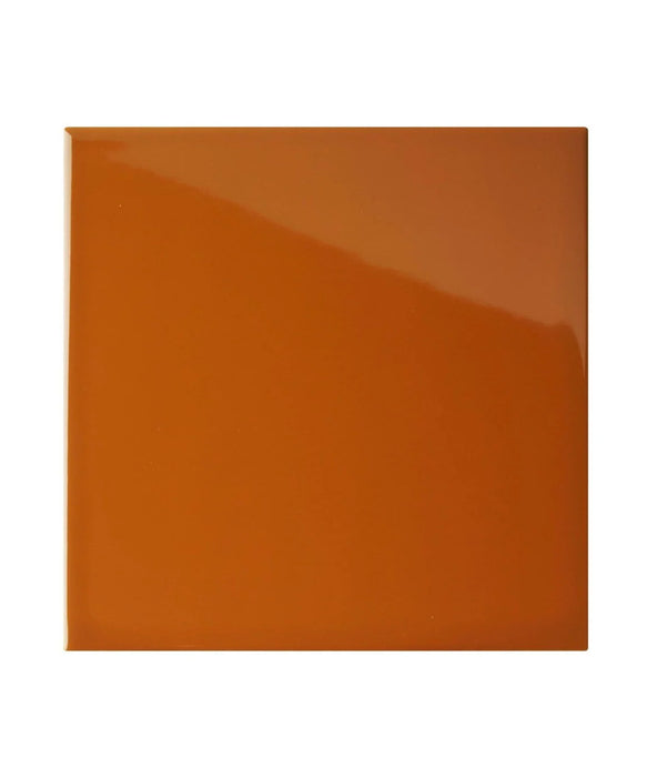 Matrix® Orange Gloss Tile (14.8cm x 14.8cm)