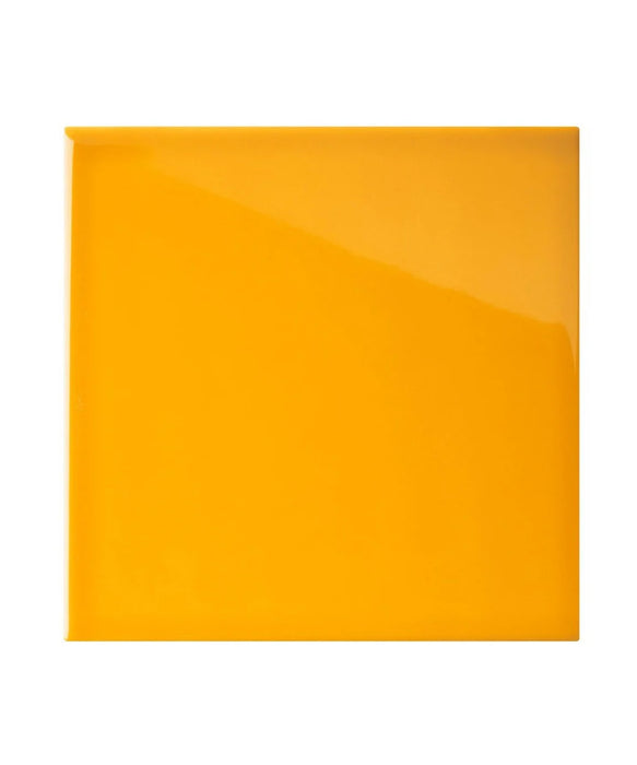 Matrix® Mustard Gloss Tile (14.8cm x 14.8cm)