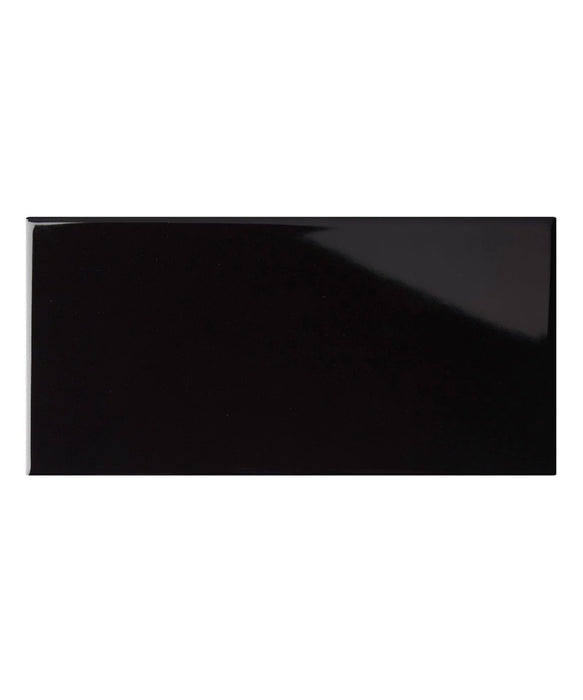 Matrix® Black Gloss Tile (9.8cm x 19.8cm)