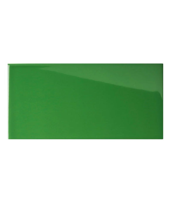 Matrix® Green Gloss Tile (9.8cm x 19.8cm)