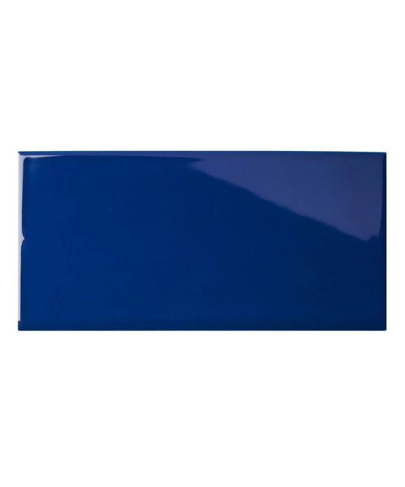 Matrix® Blue Gloss Tile (9.8cm x 19.8cm)