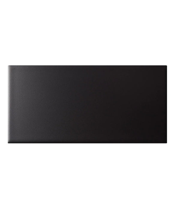 Matrix® Black Matt Tile (9.8cm x 19.8cm)