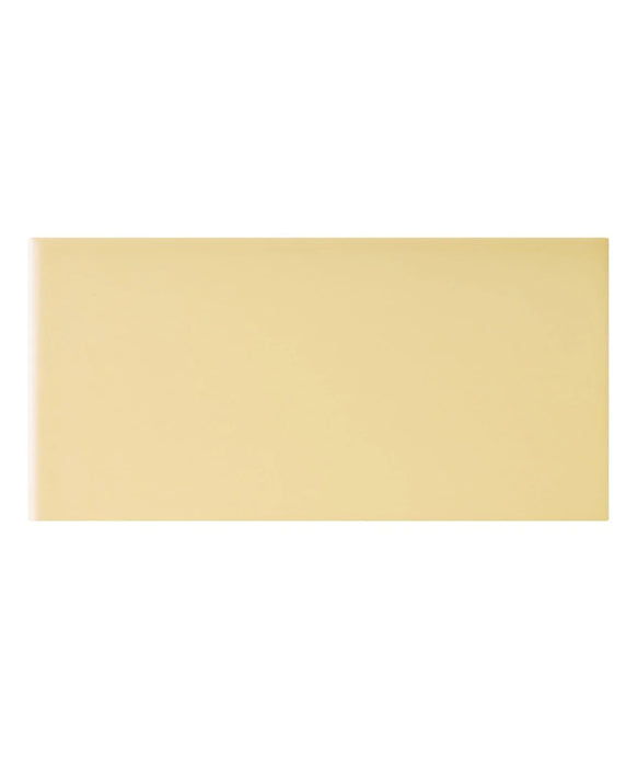 Matrix® Primrose Yellow Matt Tile (9.8cm x 19.8cm)