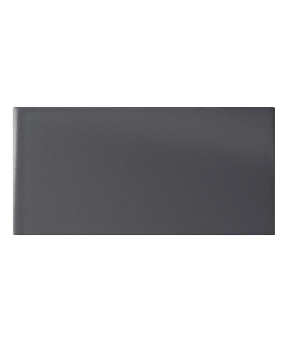 Matrix® Deep Pewter Matt Tile (9.8cm x 19.8cm)