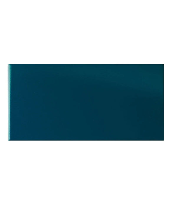 Matrix® Heritage Blue Matt Tile (9.8cm x 19.8cm)