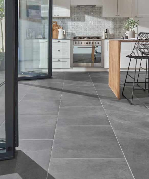 Enis™ Black Slate Tile (59.8cm x 59.8cm)